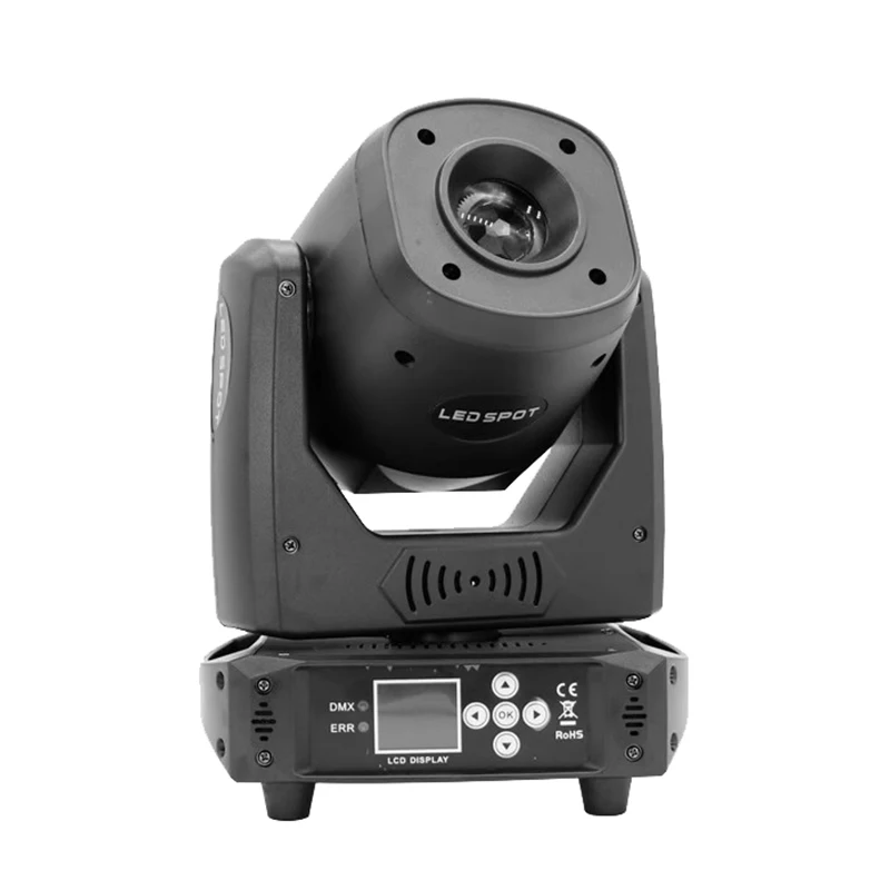 Imagem -03 - Full Color Led Moving Head Light High Power Gobos Luzes Roto Prism para dj Disco Music Dance Party Dmx512 120w