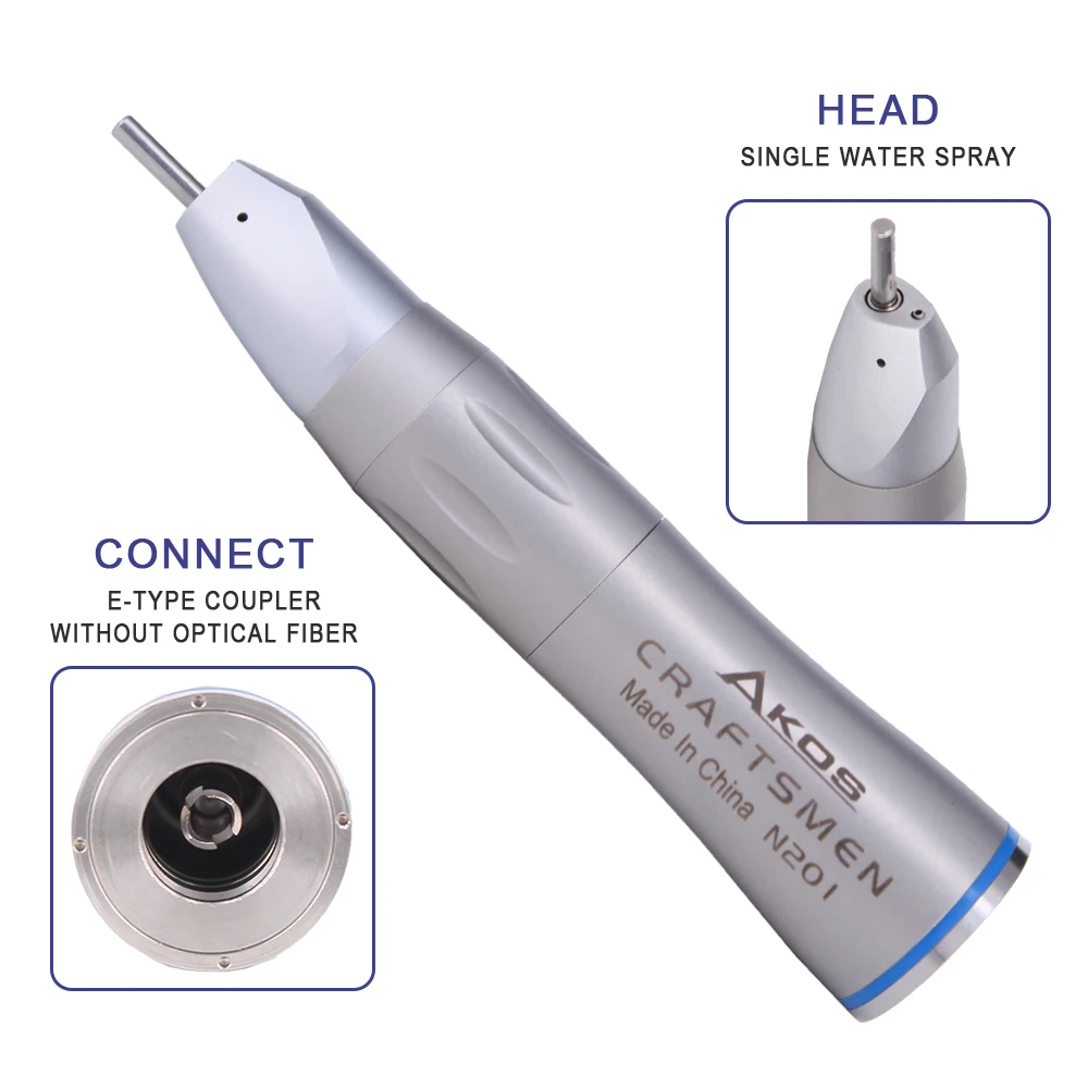 Semprotan air dalam 4 lubang, unit kursi motor elektrik mikromotor gigi sudut kontra dan handpiece lurus