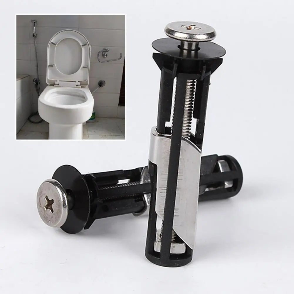 

2/4 шт., бак для воды из нержавеющей стали, болты для сиденья унитаза, петли, винты, крепежные детали крышки унитаза, универсальный сменный приспособление для ванной комнаты