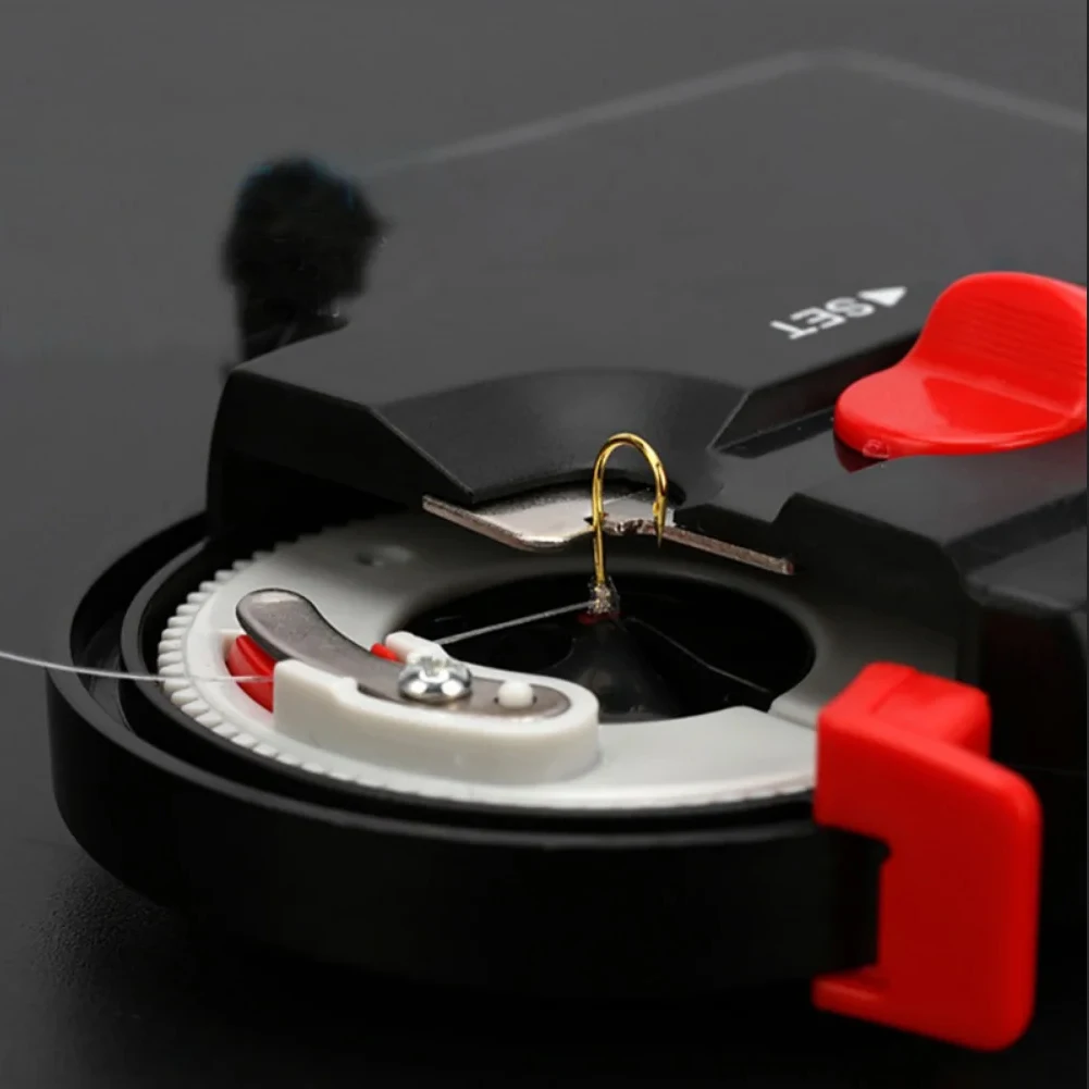 1pc Fast Tie Fishing Hooks Collect Roll Fishing Line Tying Device Automatic  Portable Electric Fishing Hook Tier Machine - AliExpress 18