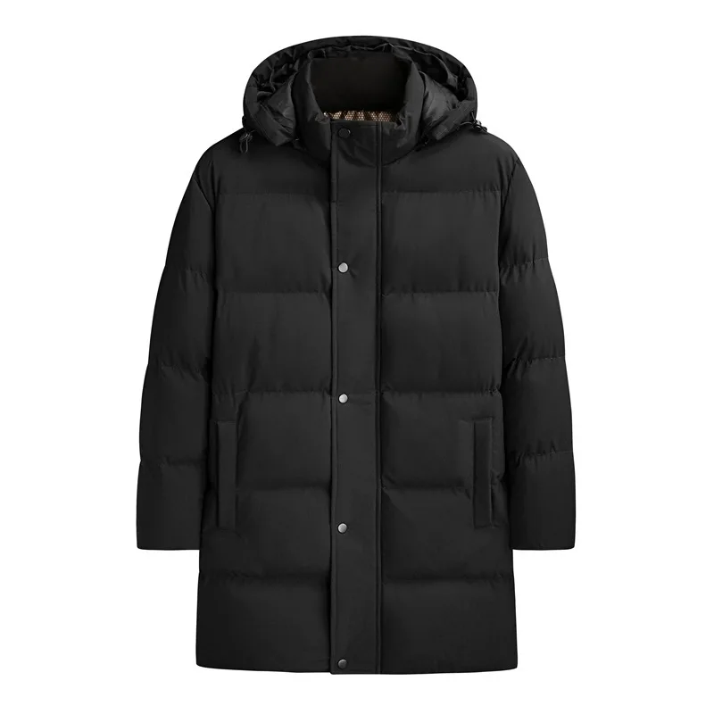 Big Size 8xl Winter Parkas Men Graphene Liner Thick Warm Jacket Casual Warm Padded Cargo Coats Male Long Windbreak Outerwear