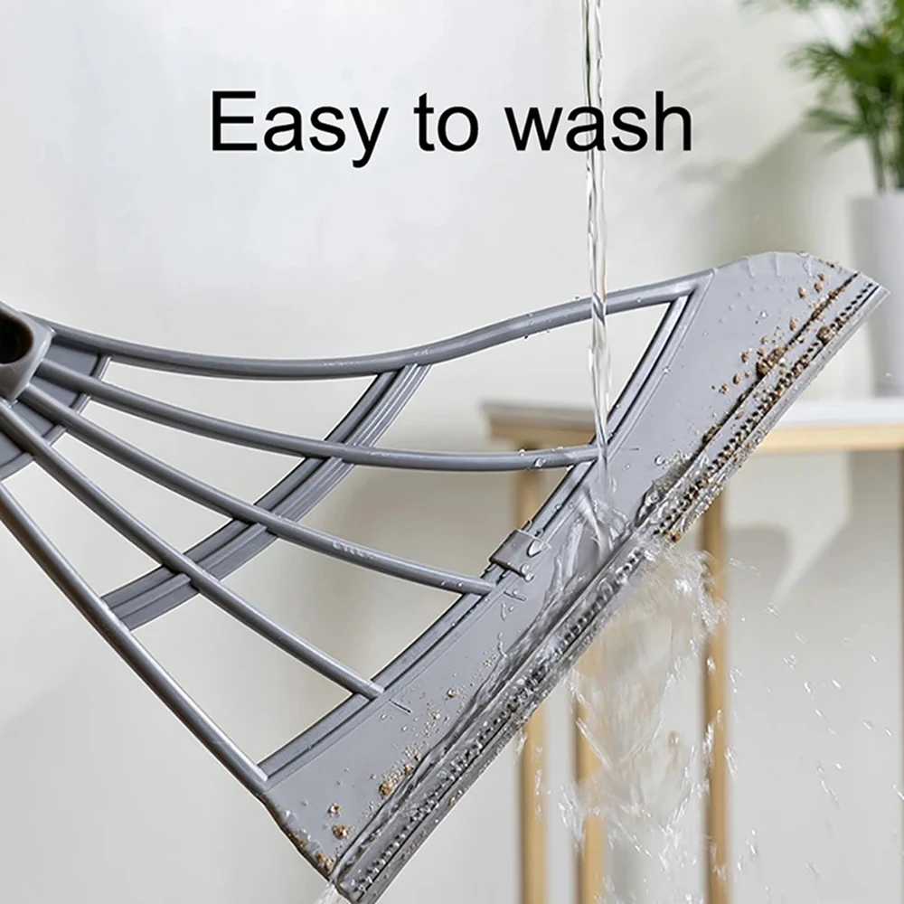 Toilet Bathroom Toilet Floor Wiper Magic Broom Sweeping Silicone Artifact Ground Scraping Floor Cleaning Tools Mop Brooms