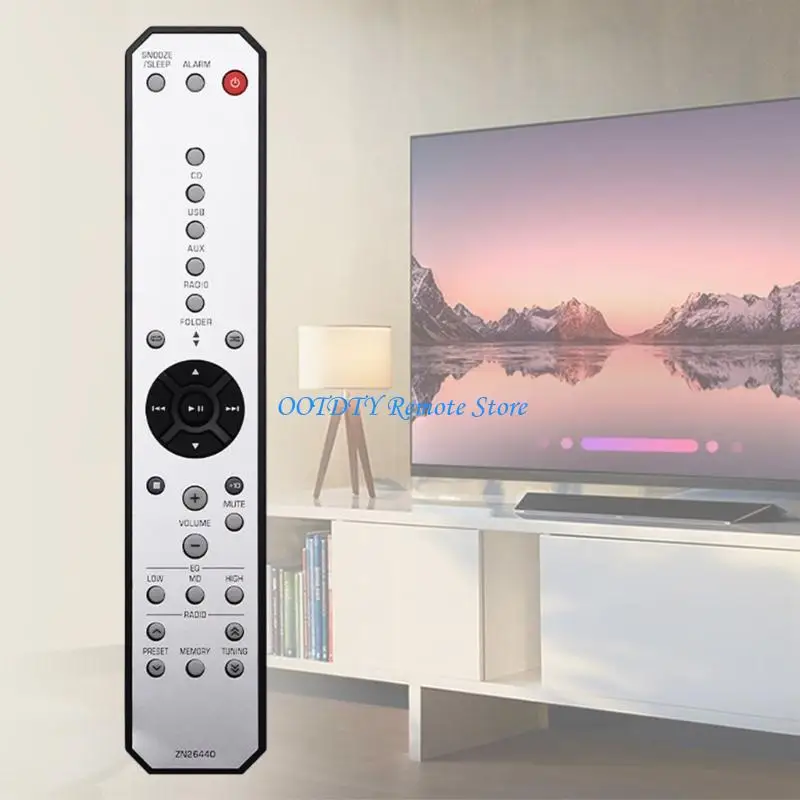 Universal Soundbar Remote Control with High Sensitivity Technology for Seamlessly Operation for ISX-B820 ISX-800 MCR-B043D