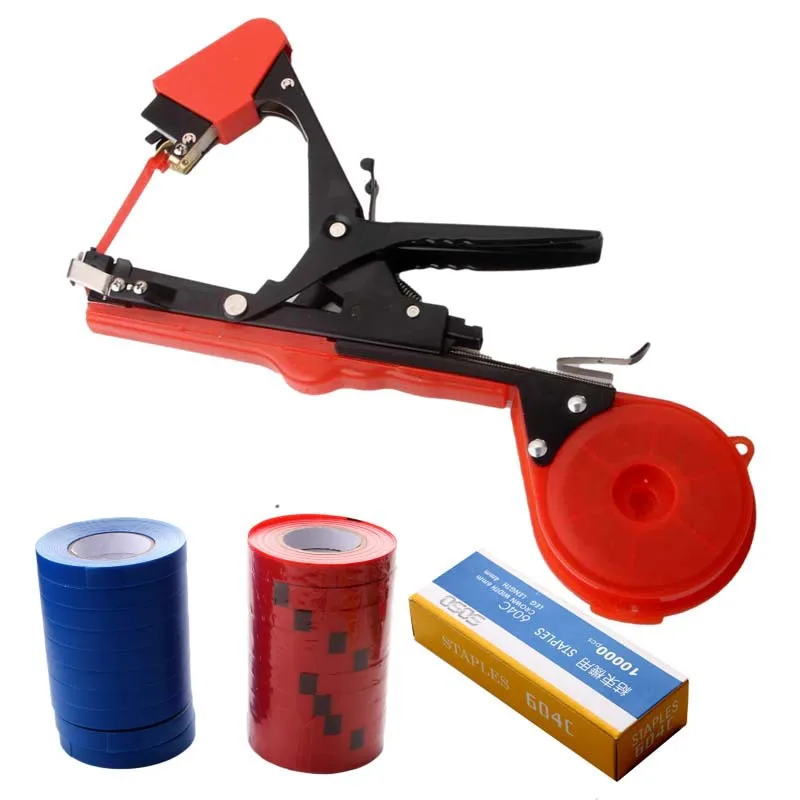 Legatrice per rami rossi e neri, legatrice per viti d'uva/tomate, pistola per legare vine di cetriolo