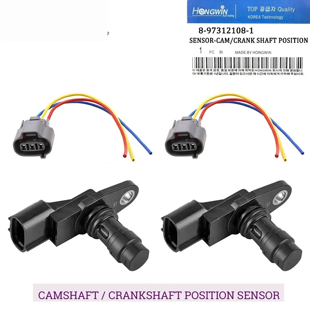 

Sensor posición l árbol levas para coche, accesorio para Isuzu Roo y d-max Mk1 89731 y 3.0D 4x4, 21081-8973121081 2999cc 120KW