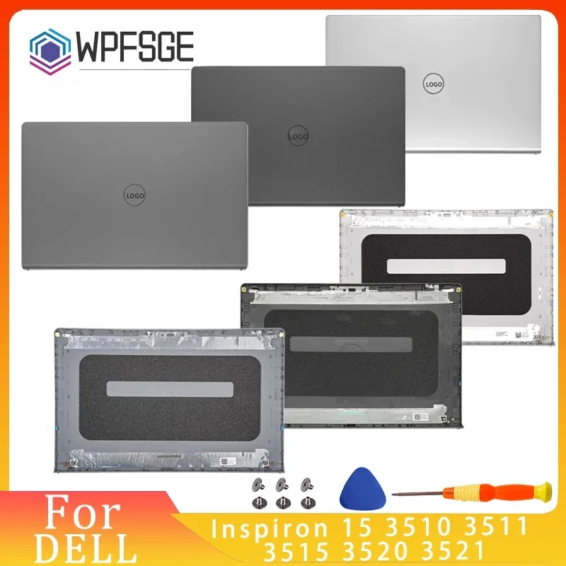 

Replacement LCD Back Cover Top Case Bezel Frame with Hinges For DELL Inspiron 15 3510 3511 3515 3520 3525 Series Laptop 0WPN8