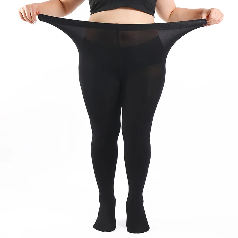 Women 70D Plus Size Black PLUS SIZE XL 2XL 3XL 4X Ladies Confort Lift Hip Nylon Hosiery Pantyhose