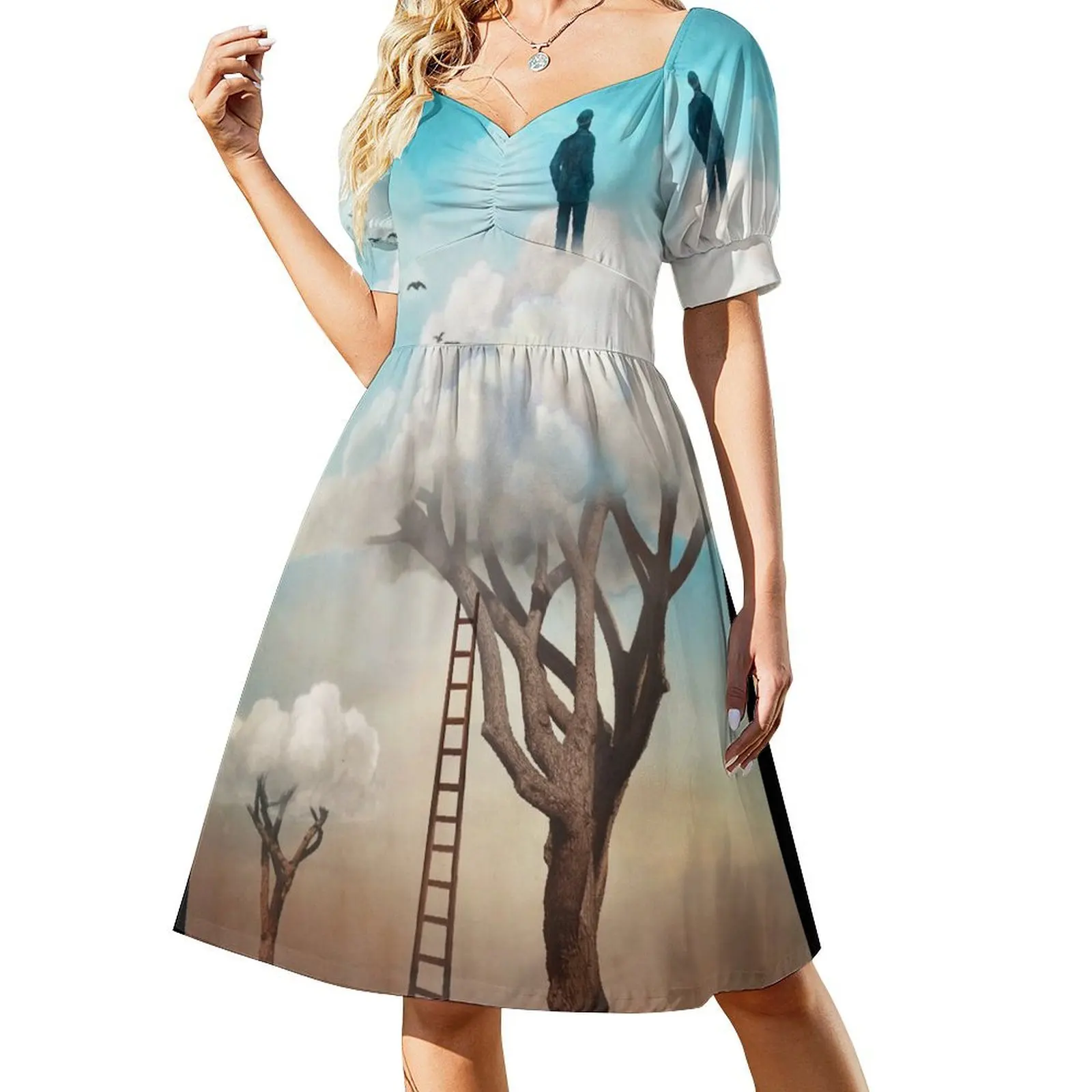 

The Great Escape Short-Sleeved Dress dress women summer 2025 dress