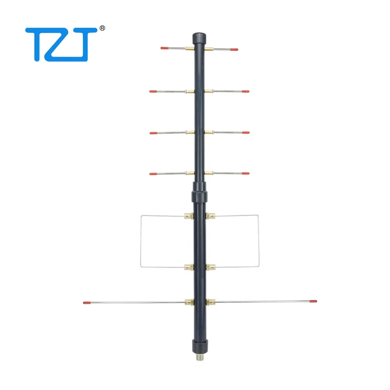 TZT HamGeek HG-U80 6-Element Yagi Antenna UHF 400Mhz-480Mhz Full-Band Satellite Directional Antenna