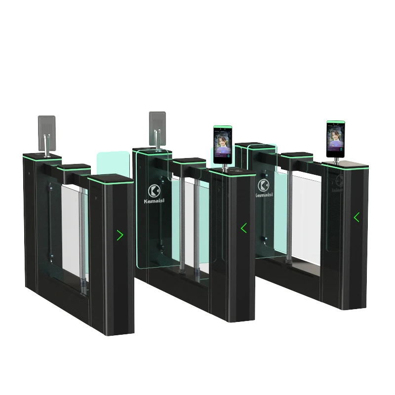 Turnstile Swing Multi-Channel Two-Way Speed Gate Face Recognition Swing Turnstile Gate Entrance and Exit Barrier Speed Gate