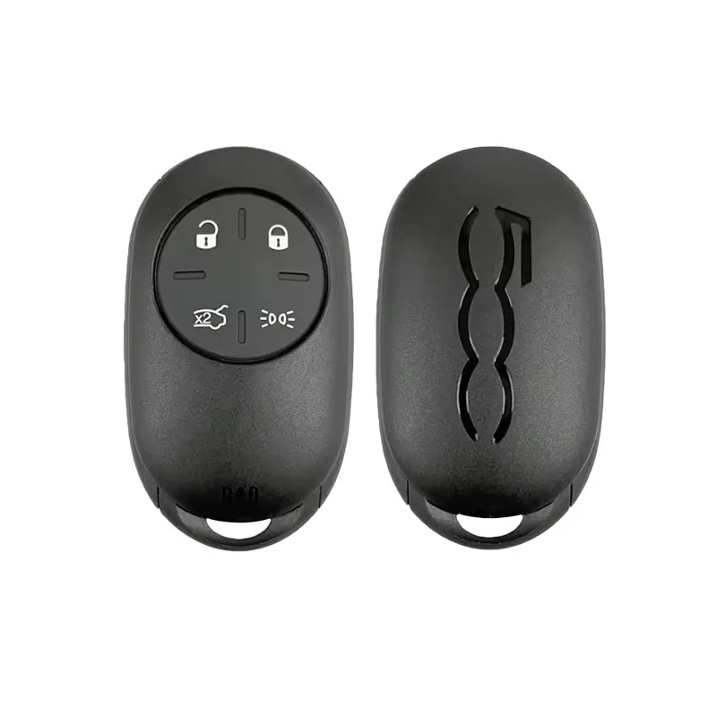 

Чехол с 4 кнопками, умный дистанционный автомобильный брелок, сменный чехол для Fiat 500 500e 500X 2023 2024 2025