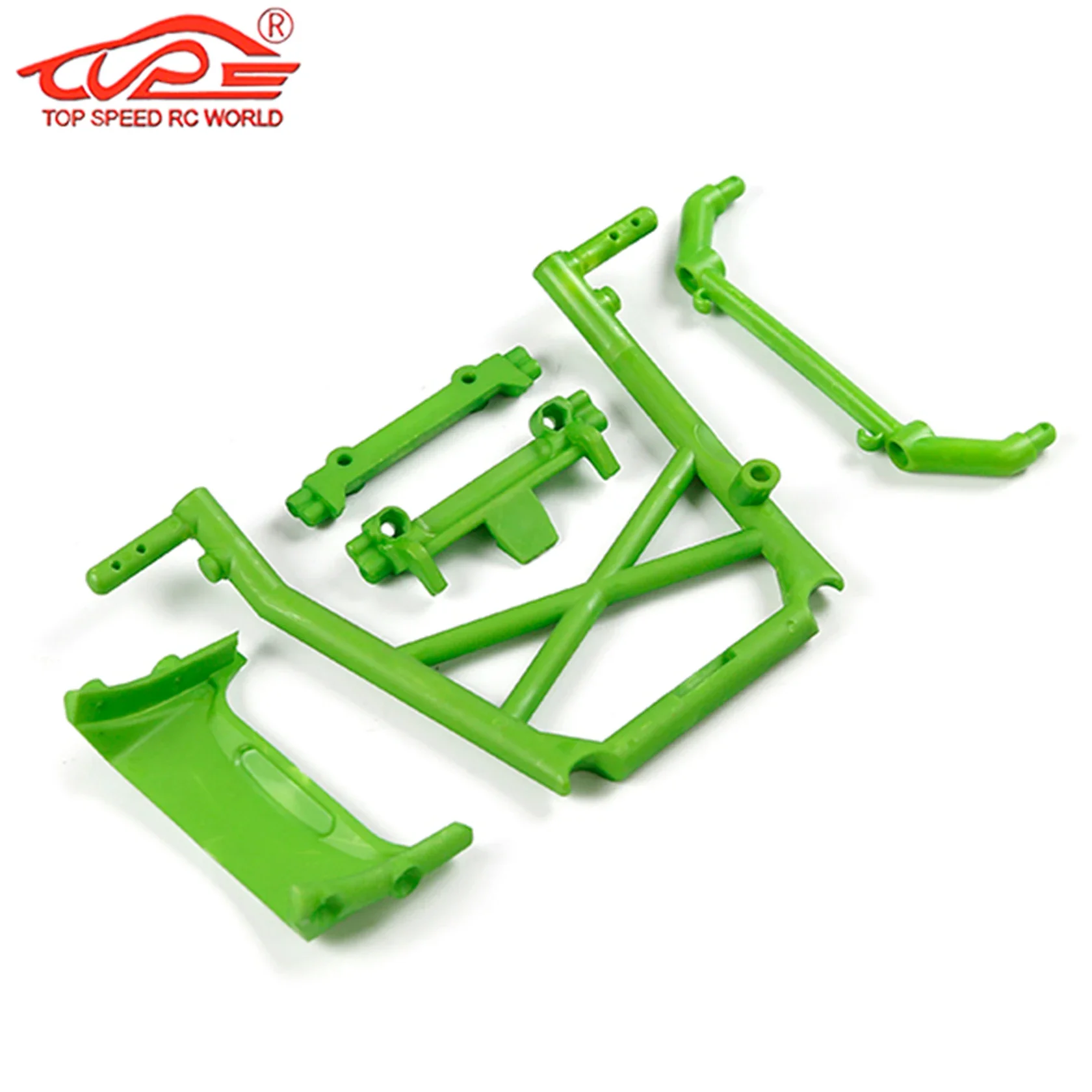 Nylon Roll Cage Center Support Frame Kit for 1/5 Scale Rc Car Gas HPI ROFUN BAHA KM ROVAN BAJA 5B 5T 5SC Buggy Truck Parts