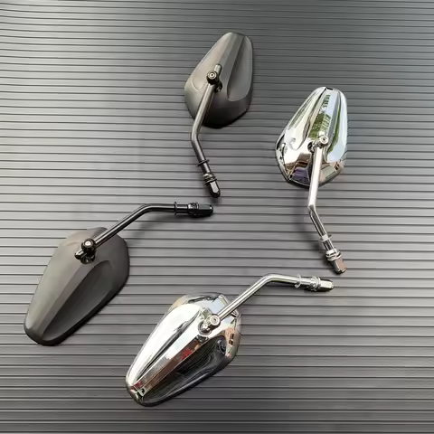 Motorcycle Rear Side Mirrors Rearview For Harley Touring Sportster 883 Road King Fatboy Softail Bobber Chopper Street Glide Dyna