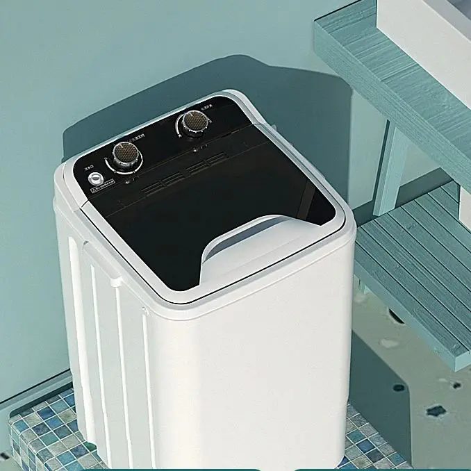 

Large single barrel household large capacity washing machine semi-automatic small washing machine dormitory