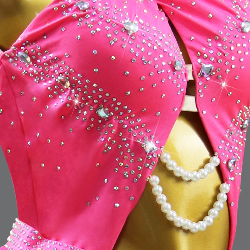 New Latin Dance Wear Women 2026 Party Dress Sexy Fringe Skirt Stage Dancewear Costume Sport Suit Samba Clothes Girls Outfit Prom