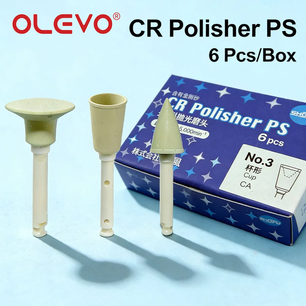 

6 шт. SHOFU CR Полировщик PS Стоматологические полировальные диски из смолы Стоматологические полировальные чашки для стоматологической полировки смолы Полировка стоматологической смолы