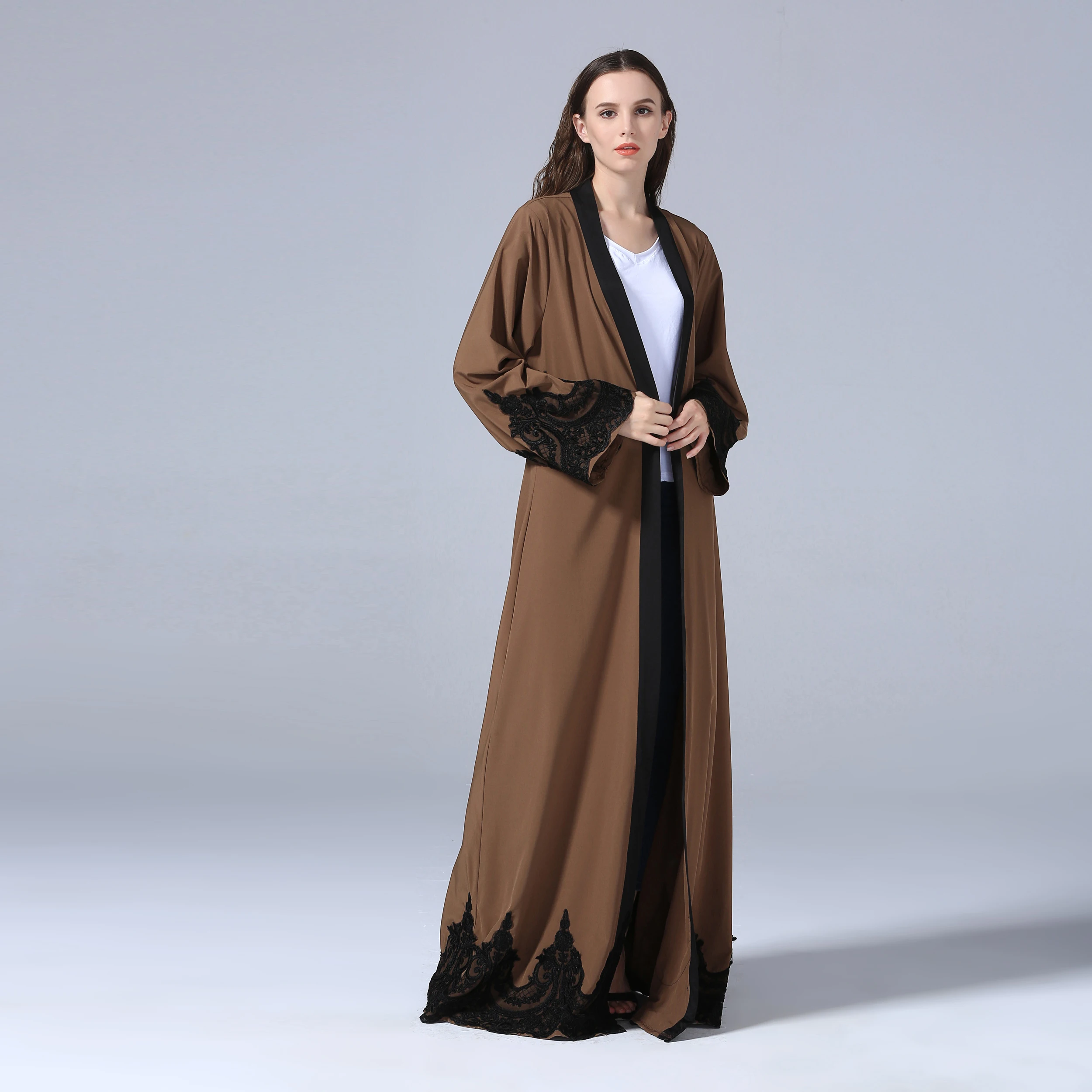 36/5000 Moderate Abaya Ramadan abaya for women Muslim Turkish Arab abaya Islamic Clothing for Muslim women Kimono abaya