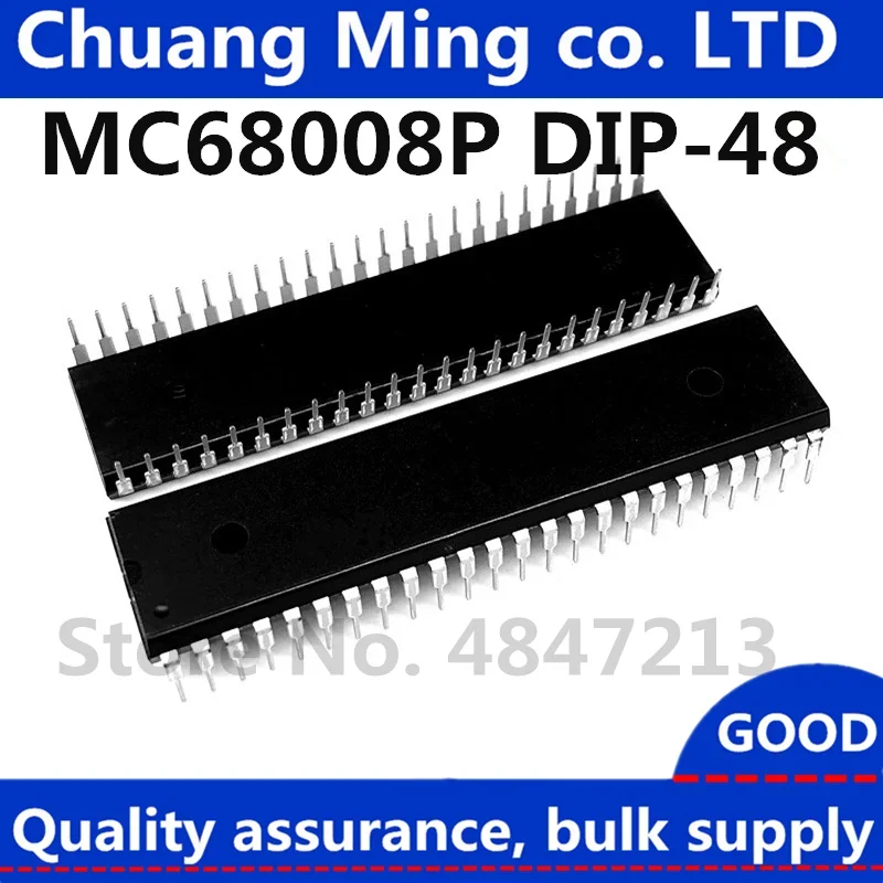 Free Shipping 10pcs/lots MC68008P8 MC68008P10 MC68008P12 MC68008 DIP-48 IC In stock!