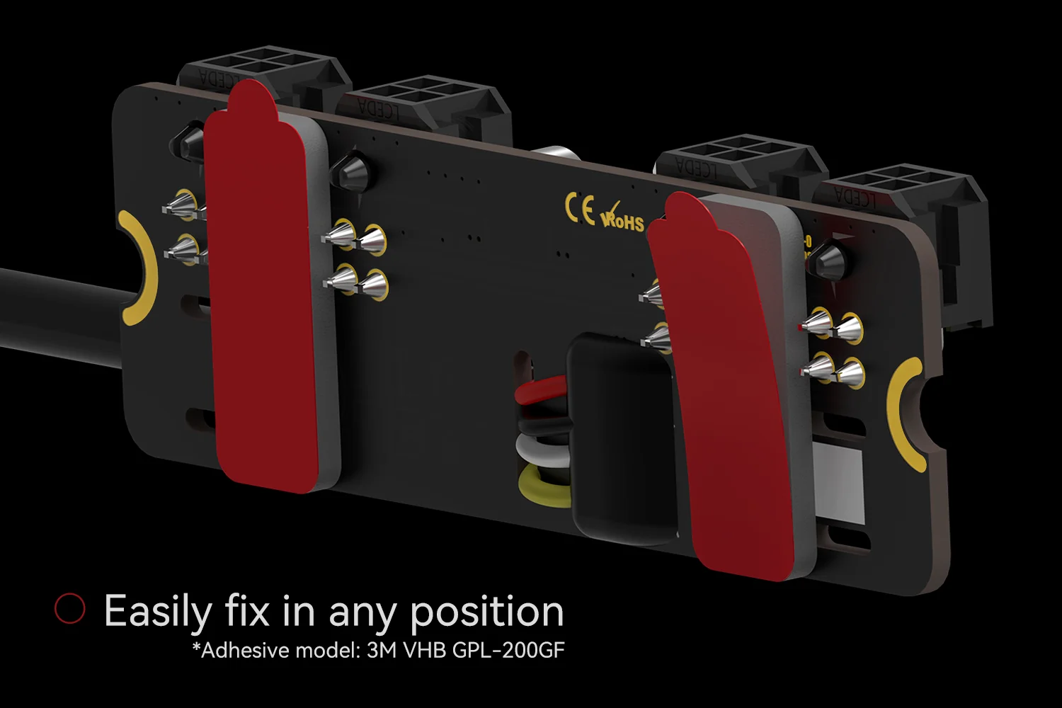 Für Bambu Lab 4-Port-Erweiterungsnabe mit Stromsignalschutz für alle Bambu Lab 3D-Druckerzubehörteile – Detail 3