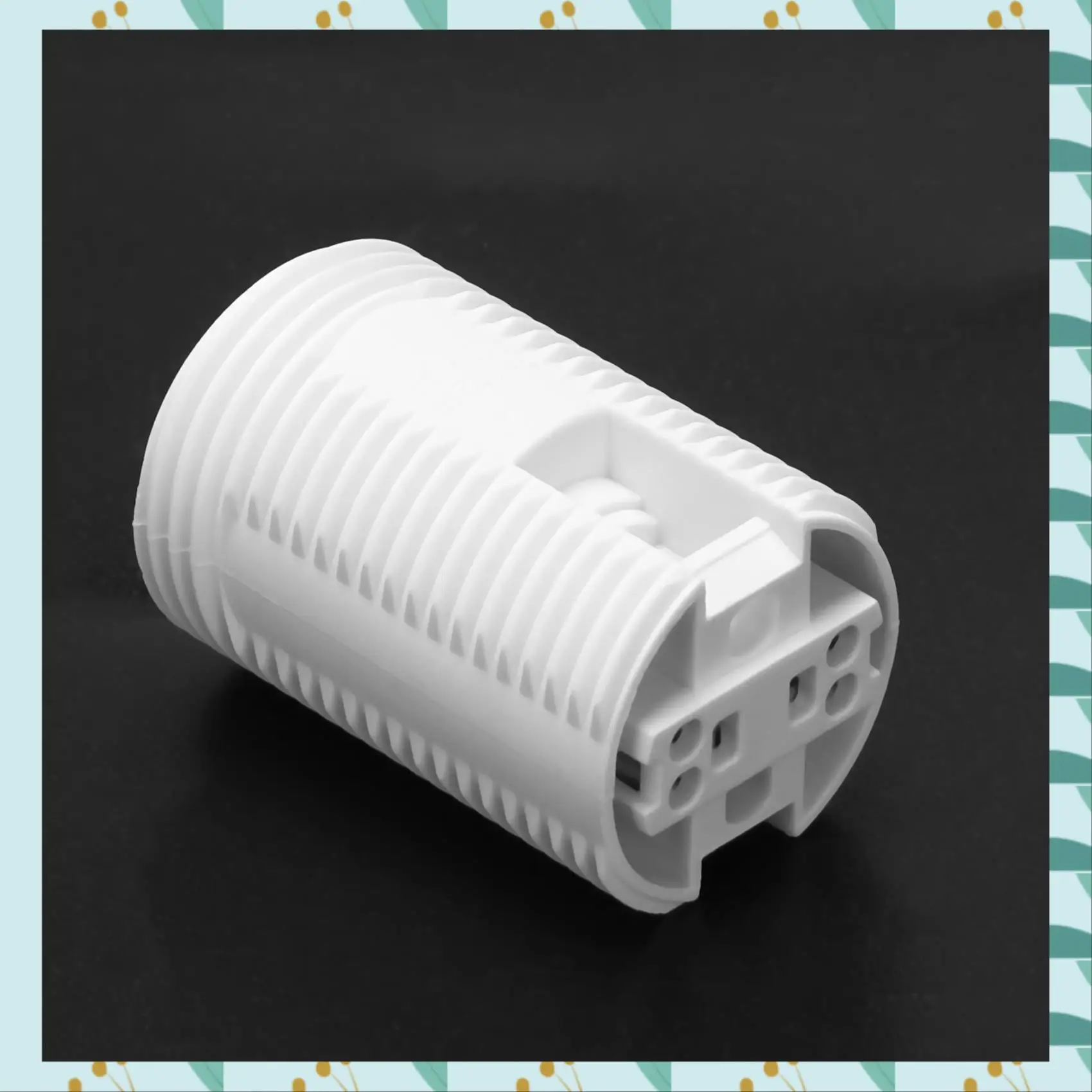 A71P 3X Plastic Shell Screw Type E14 Bulb Light Lamp Holder Socket AC 250V 2A