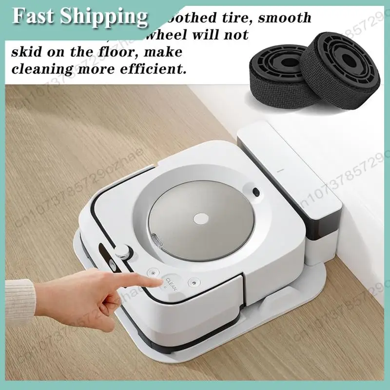 

-A01R Wheel Tires Replacement Parts For Irobot Braava Jet M6 (6110) (6012) (6112) (6113) Ultimate Wi-Fi Connected Robot Anti-Sli