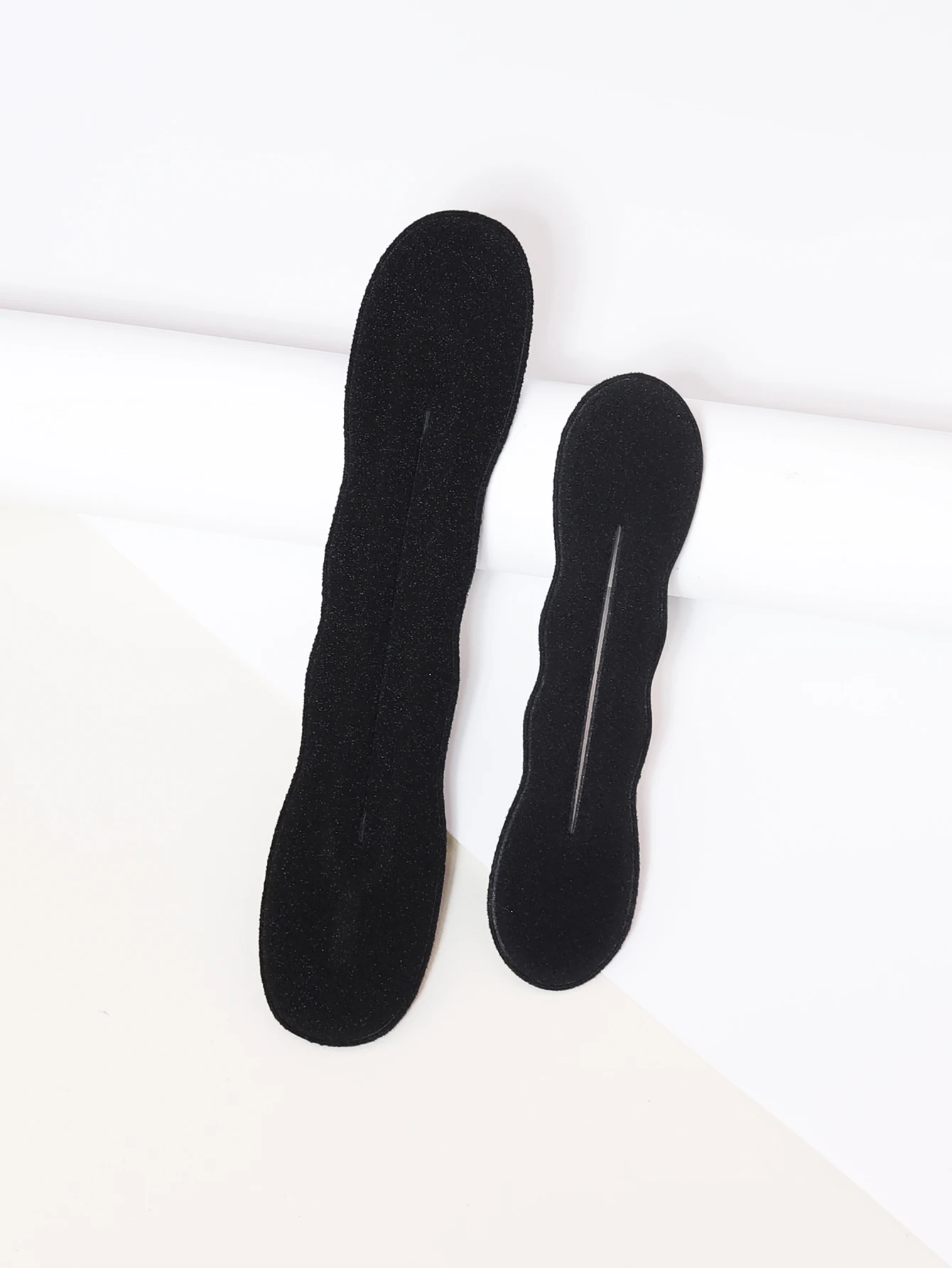 2 قطعة من إكسسوارات الشعر النسائية الإسفنجية أداة تجعيد الشعر المجعد مع أدوات تصفيف الشعر الملتوي الخاصة بشعر مستعار حقيقي