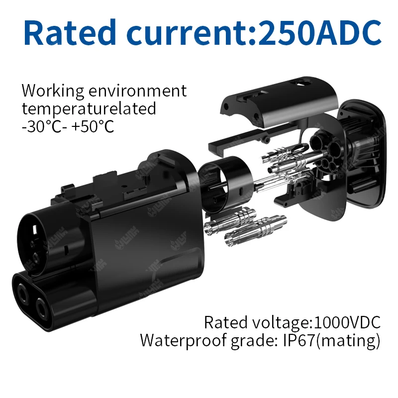 OLINK DC شحن NACS إلى CCS محول Ev محول مركبة كهربية محول شحن تسلا إلى CCS كومبو 1 محول