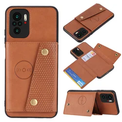 For Xiaomi Poco M5S Case PU Leather Card Holder Slots Wallet Back Cover For Poko Pocco Poxo Little M5s M 5S 5 S PocoM5S 4G Coque