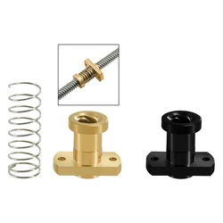 Anti - back lash TR8 lead screw brass nut POM nut for upgrade Ender 3 CR-10 and clone 3D printer anti backlash Spring Loaded Nut