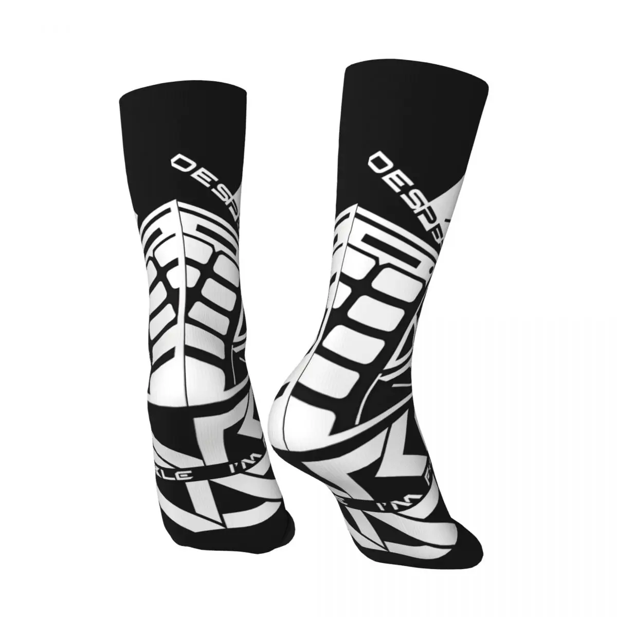 Calcetines de compresión con estampado divertido para hombre y mujer, calcetín Unisex de estilo Hip Hop, Retro, Harajuku, con diseño divertido y novedoso