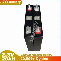 2.3V 20AH LTO Fast Charge 35C Lithium Titanate Battery Cells Perfect For Scooter Energy Storage Car RV Home Solar System