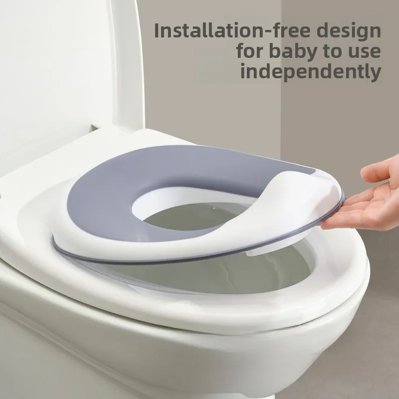 Children's Toilet Seat Toilet Seat for Boys and Girls Toilet Bowl Cover Ladder Seat Cushion Environmentally Friendly Material