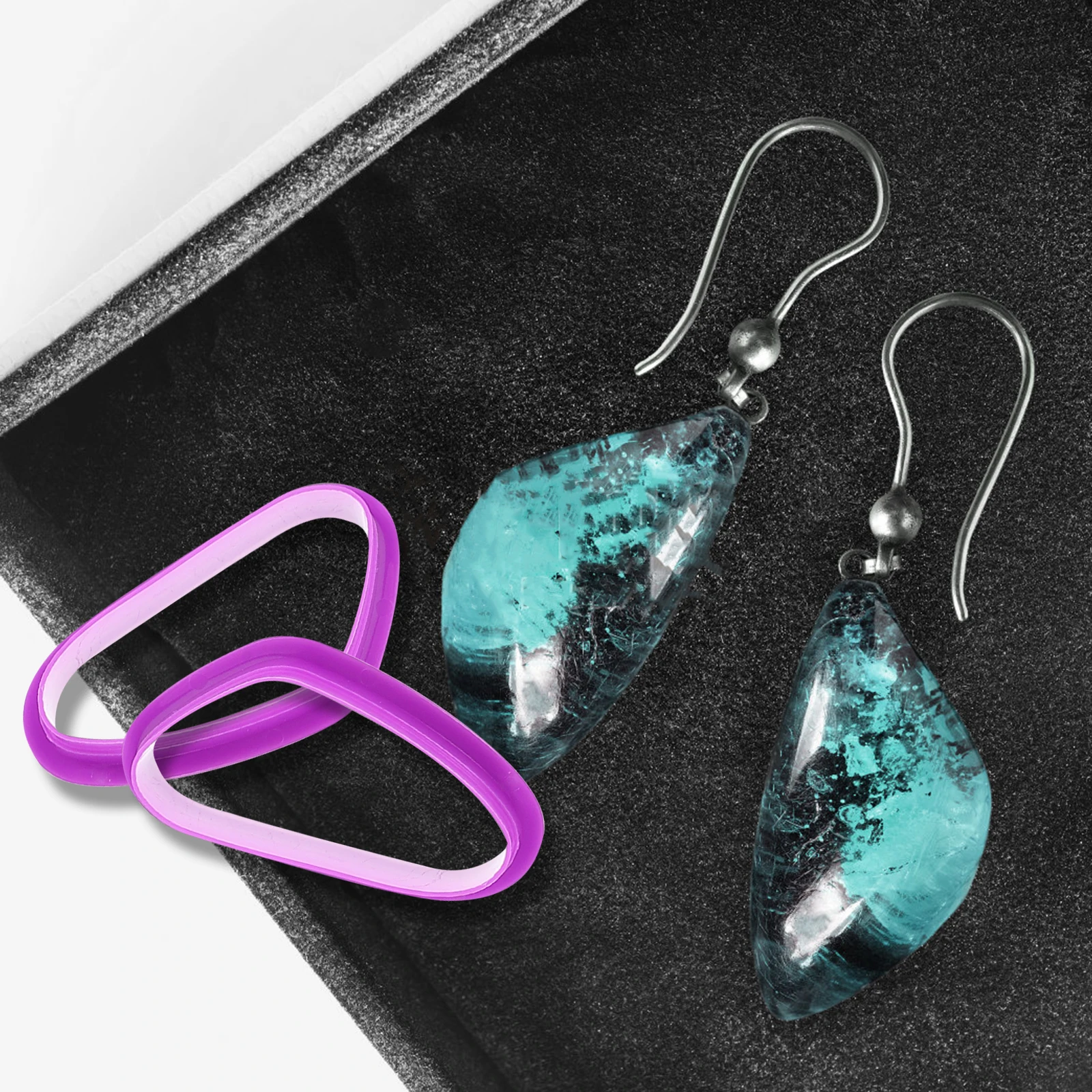 

18 Pcs Polymer Clay Mold Tool Pottery Craft Earring Making Supplies Accessories