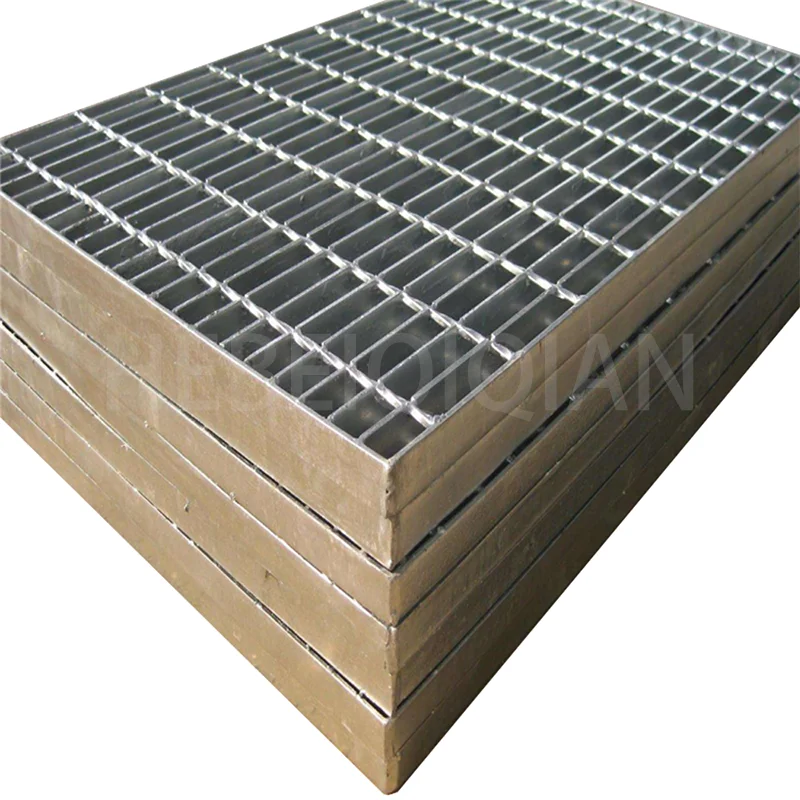 Anti Corrosion Welded Drainage Gutters Steel Grating Metal Building Materials Galvanized Steel Grating for Walkway Platform