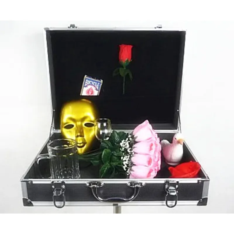 tavolo-magico-in-alluminio-nero-pregiato-supporti-in-acciaio-inossidabile-tipo-roller-trucchi-di-magia-oggetti-di-scena-per-maghi