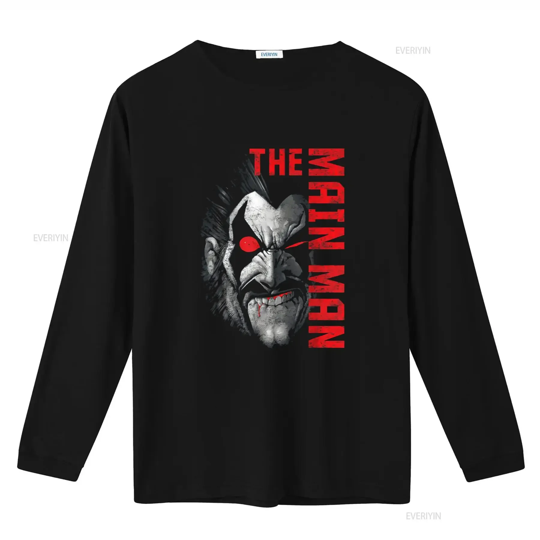 Lobo The Main Comic Book Print T Shirt for Men Stylish and Edgy Design vintage Washed Soft Unisex Slightly Stretched homme
