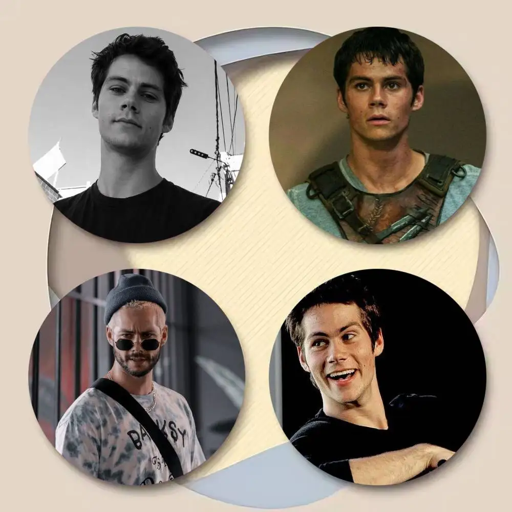 D-Dylan O Brien  25mm 32mm 44mm 58mm 75mm Brooches Badges Pins for Accessories Gift