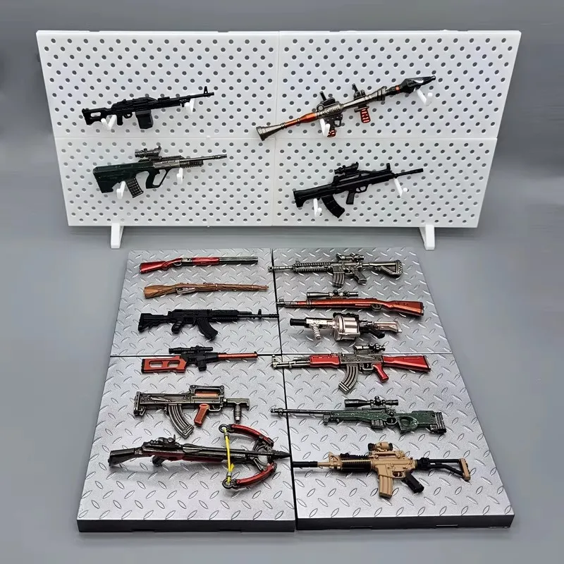 Acessórios DIY para Modelos de Armas de Brinquedo (P90, AK47, M4, M4A1, MP5, M762, Espingarda) para Figuras de Ação de 6 polegadas - Em Estoque