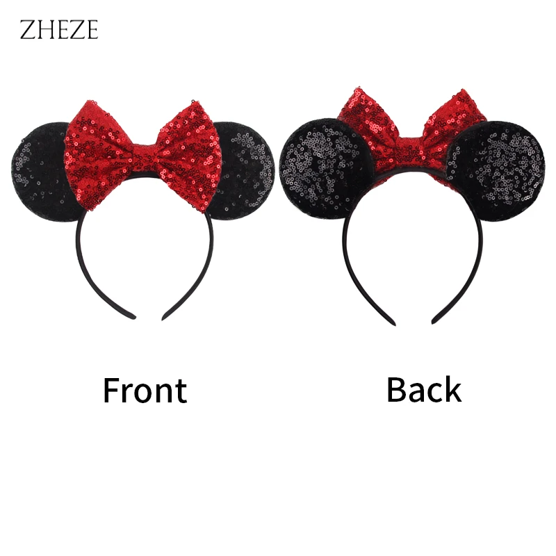 Disney Black Mouse Ears Headband For Girls 5\