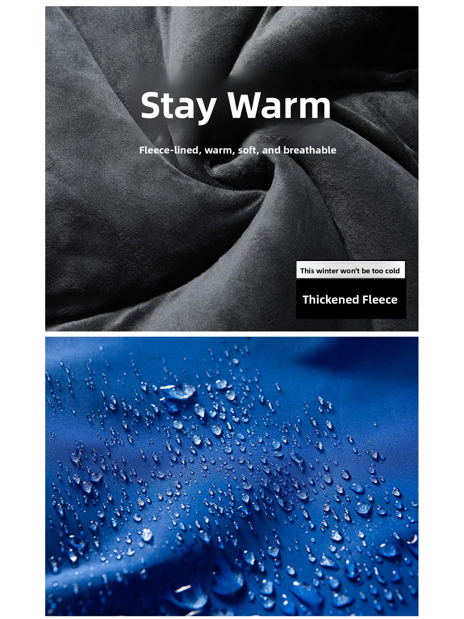 سترة رجالية سميكة من الصوف للخريف والشتاء، معطف قطني دافئ للسفر والعمل، ملابس أبوي مع قبعة قابلة للإزالة، مقاس قياسي بأكمام ط...