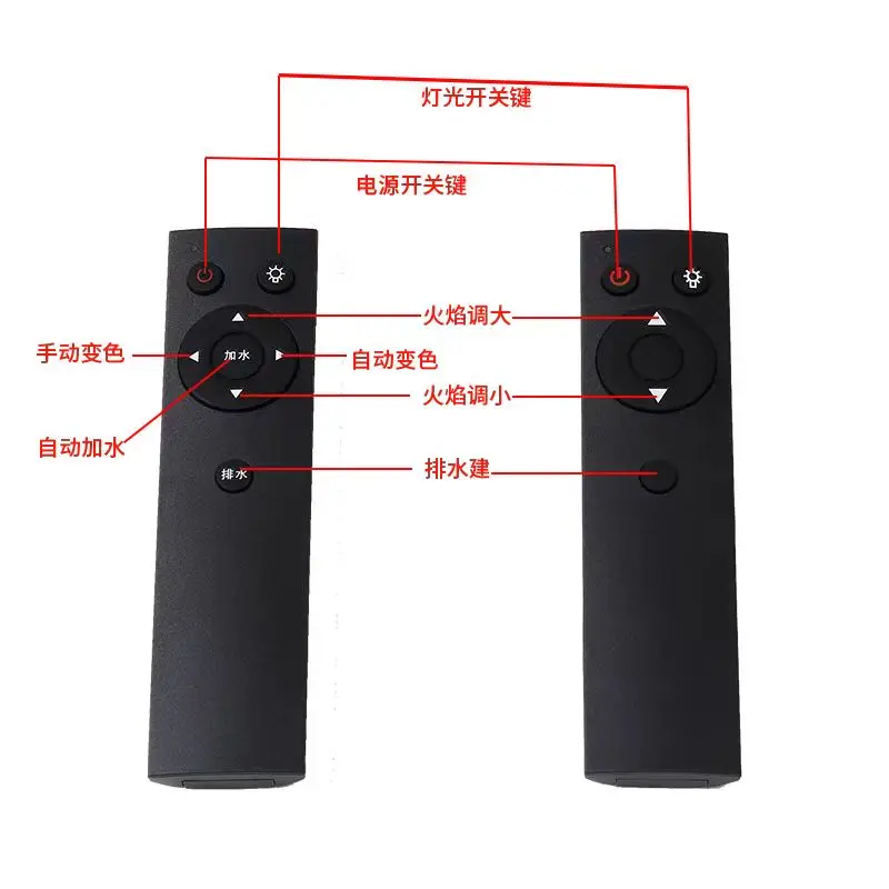 Smart Electric 3D Atomized Fireplace with Colorful Customized Mist Flame - Eco-Friendly LED Indoor Decorative Humidifier & Intel