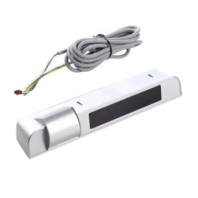 Multi-Purpose 2 In 1 Door Sensor For Door Opener Infrared Safety And Radar Safety Sensor For Automatic Door Easy To Use (Silver)