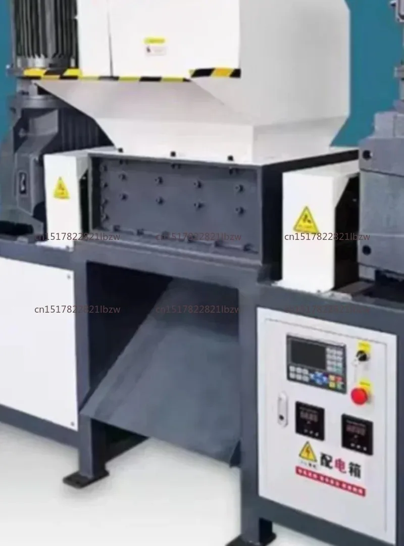 Dual axis shredder for metal scrap, aluminum plastic, wood, industrial househod waste, multifunctional