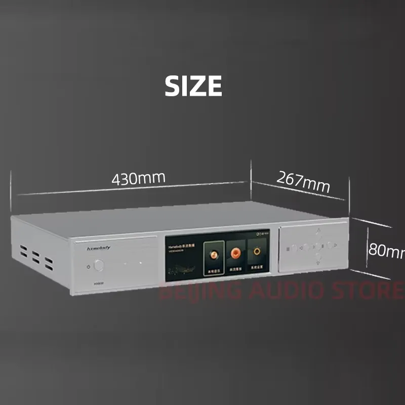 مشغل الوسائط الدوار الرقمي Hxmelody HIFI بدون فقدان صوت الموسيقى ES9039PRO DSD1024 PCM1536 كيلو هرتز بلوتوث واي فاي HX600