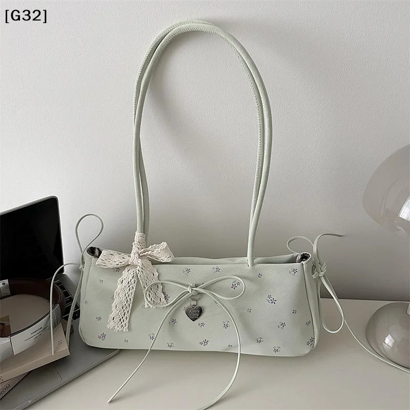 Stylish Women's Underarm Bag Fashionable Handbag Baguette Bag Korean Style Shoulder Bag[G32]