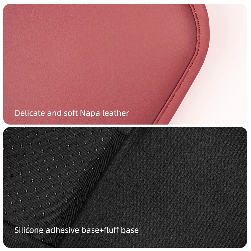 Car Armrest Box Mat Protective Cushion With Storage Pocket For Audi A1 A3 A4 A5 A6 A7 A8 Q1 Q2 Q3 Q4 Q5 Q6 Q7 Q8 TT B8 B9 B6 C7 view 3