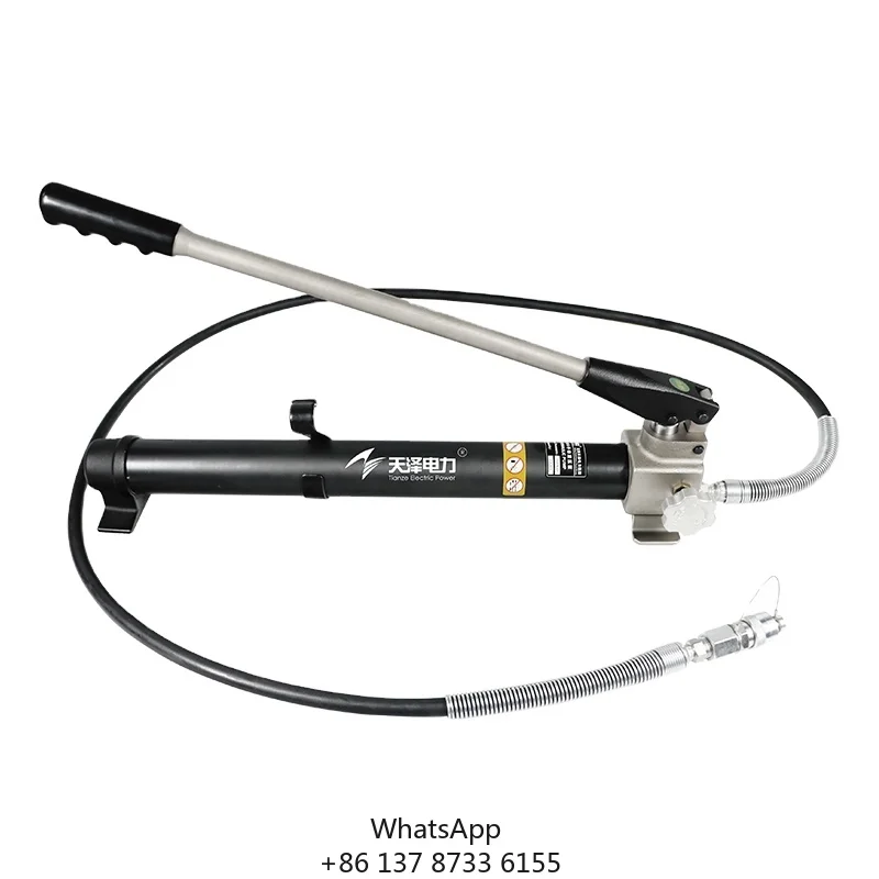 HP-1000 Hydraulic Hand Pump 70MPa For Hydraulic Systems Provides Power For Split Type Hydraulic Tools