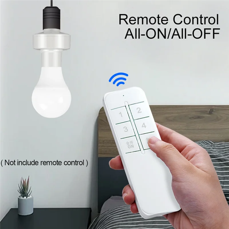 

ABMS-E27 Беспроводной пульт дистанционного управления, держатель лампы, адаптер для умной лампы, держатель светодиодной лампы, умное устройство для светодиодной лампы