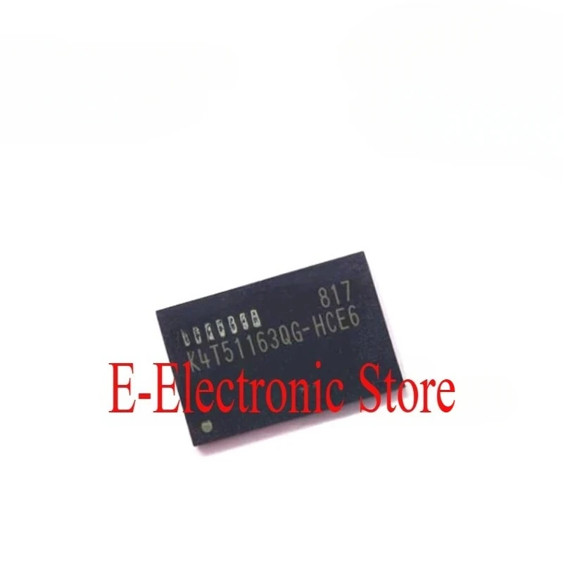 

5PCS/LOT K4T51163QG-HCE6 K4T51163QG DRAM Chip DDR2 SDRAM 512Mbit 32Mx16 1.8V 84-Pin FBGA T/R