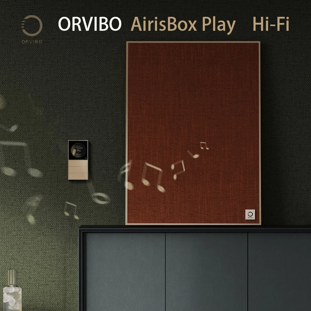 ORVIBO Bluetooth Decor Speaker ArtisBox Play Hi-Fi Creative Audio & Visual Experience Natural Tasteful Master